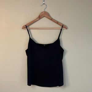 J.Crew | 365 v-neck camisole | Black | Size 14